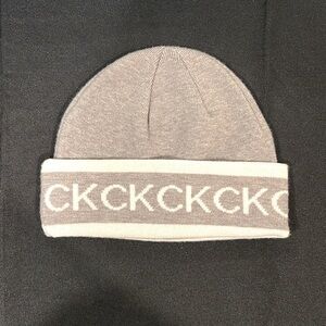 🔥Gray and White Logo Beanie🔥